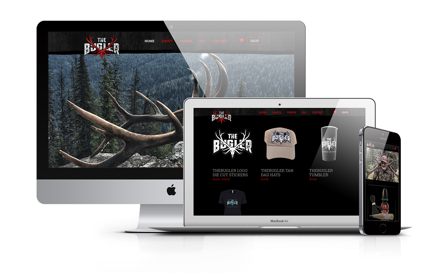 Korked's Web Developer  Baseball Apparel Website Design